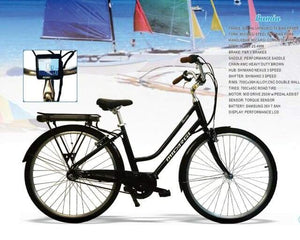 Micargi LUMIA Beach Cruiser Step-Through Electric Bike 250W 36V