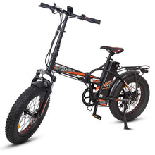 Load image into Gallery viewer, Ecotric 48V Fat Tire Portable and Folding Electric Bike with color LCD