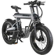 Load image into Gallery viewer, MotoTec Roadster 48v 500w Lithium Electric Bicycle Grey