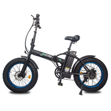 Load image into Gallery viewer, Ecotric 48V Fat Tire Portable and Folding Electric Bike with LCD display